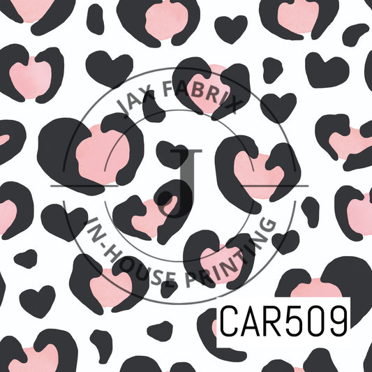 Valentine Leopard Hearts CAR509