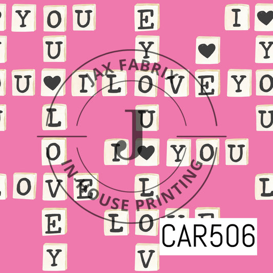 Valentine Love Letters CAR506