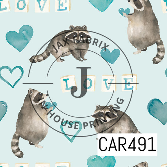 Valentine Raccoons CAR491