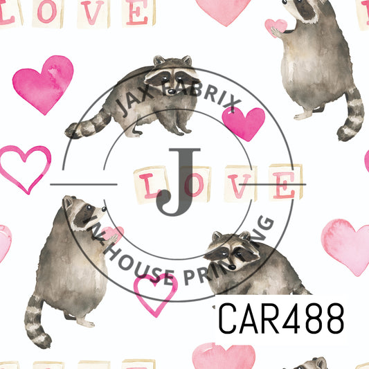Valentine Raccoons CAR488