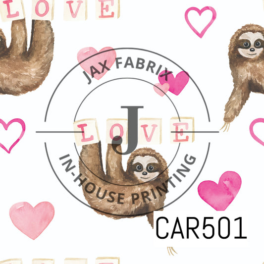 Valentine Sloths CAR501