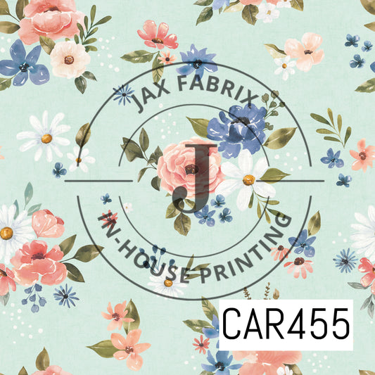 Wanderlust Dainty Floral Light Blue CAR455