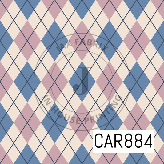 Whimsical Winter Argyle CAR884