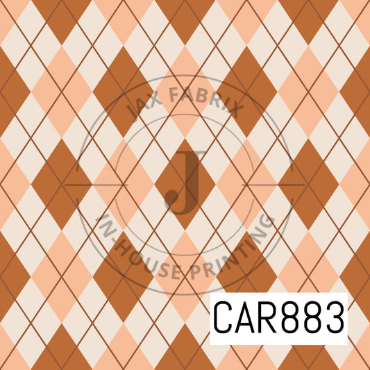 Whimsical Winter Argyle CAR883