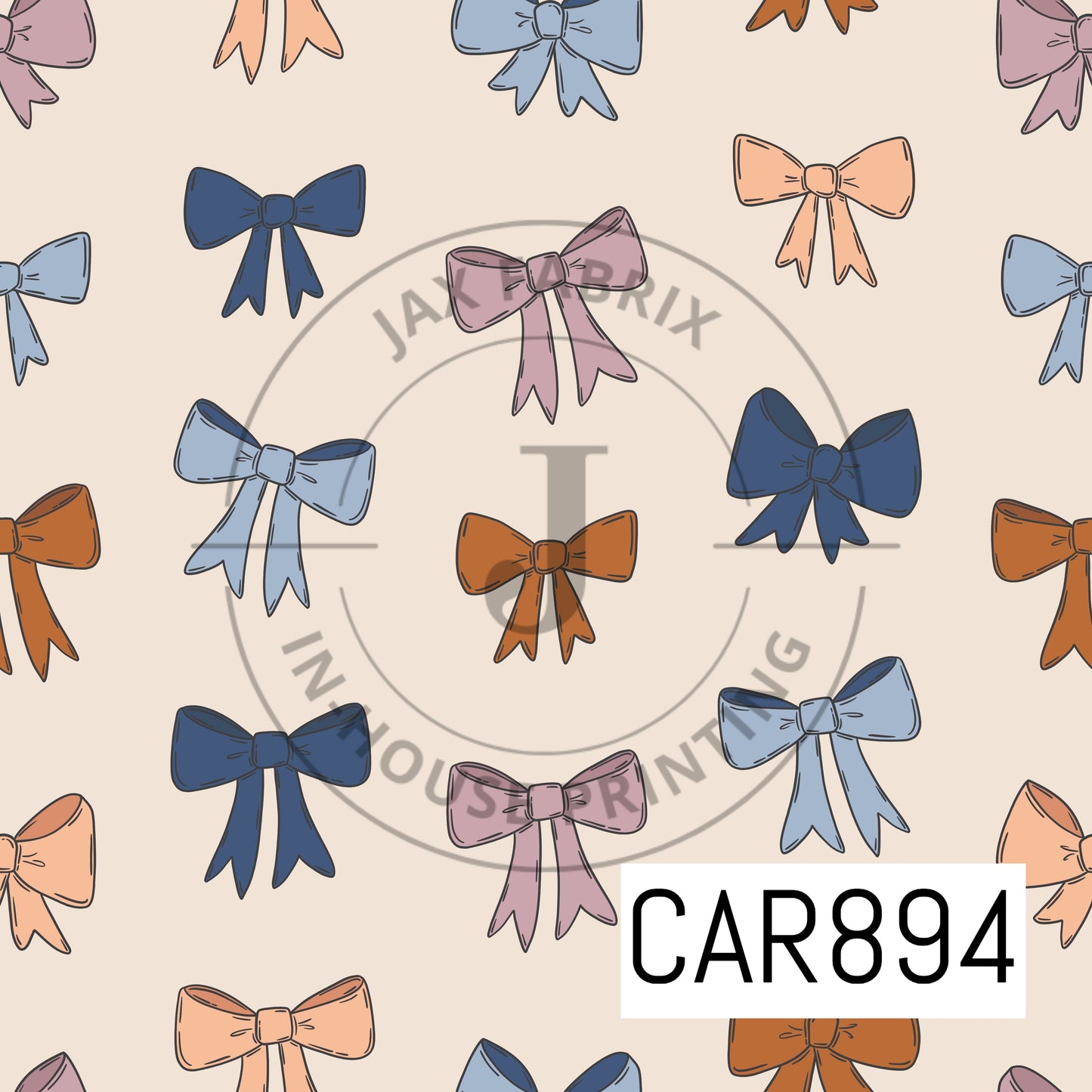 Whimsical Winter Bows CAR894