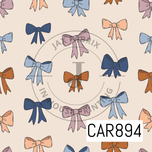 Whimsical Winter Bows CAR894