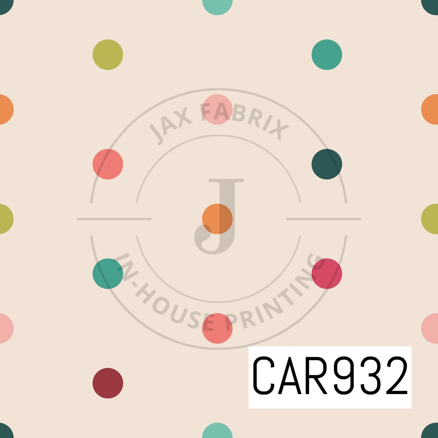 Whimsical Winter Dots CAR932