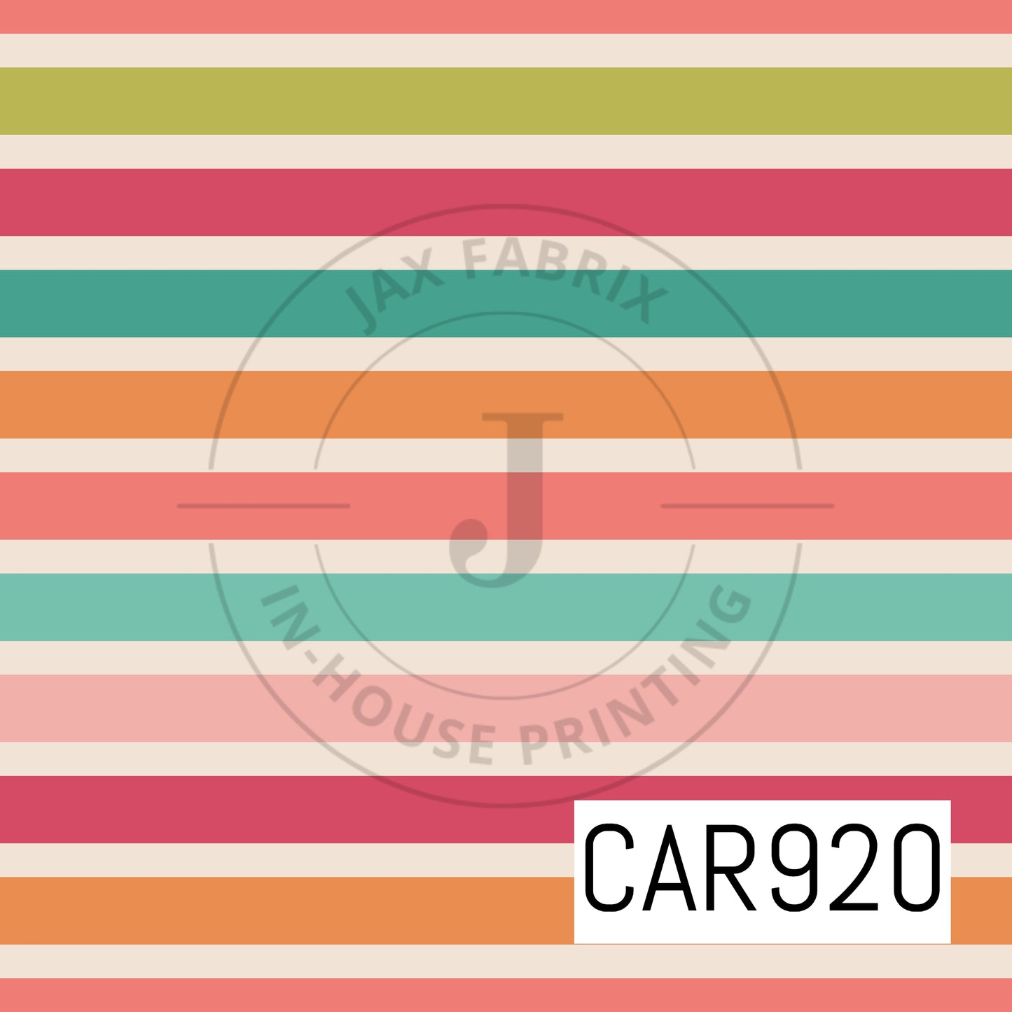 Whimsical Winter Stripes CAR920