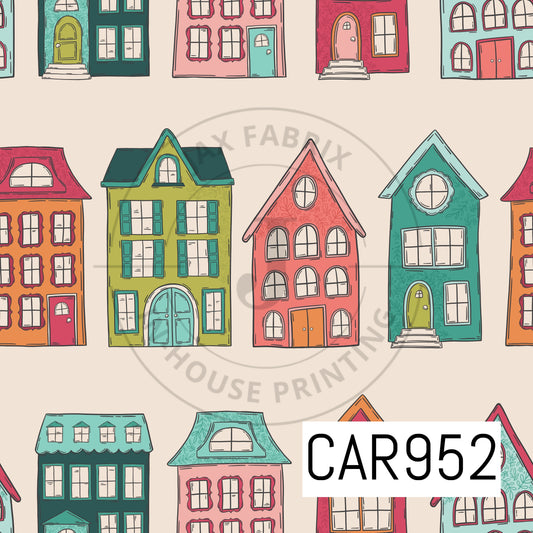 Whimsical Winter Village CAR952