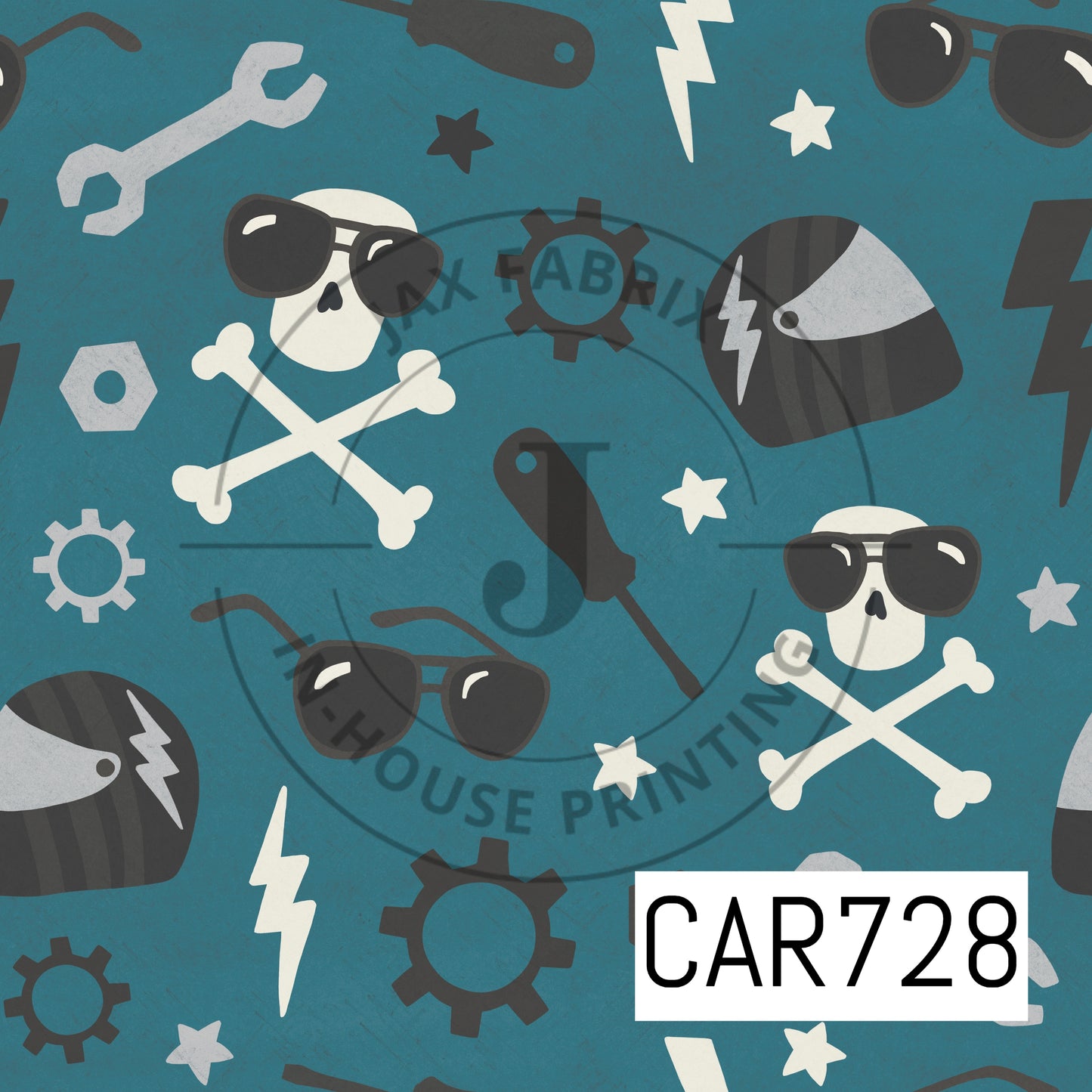 Wild Ride Icons Blue CAR728
