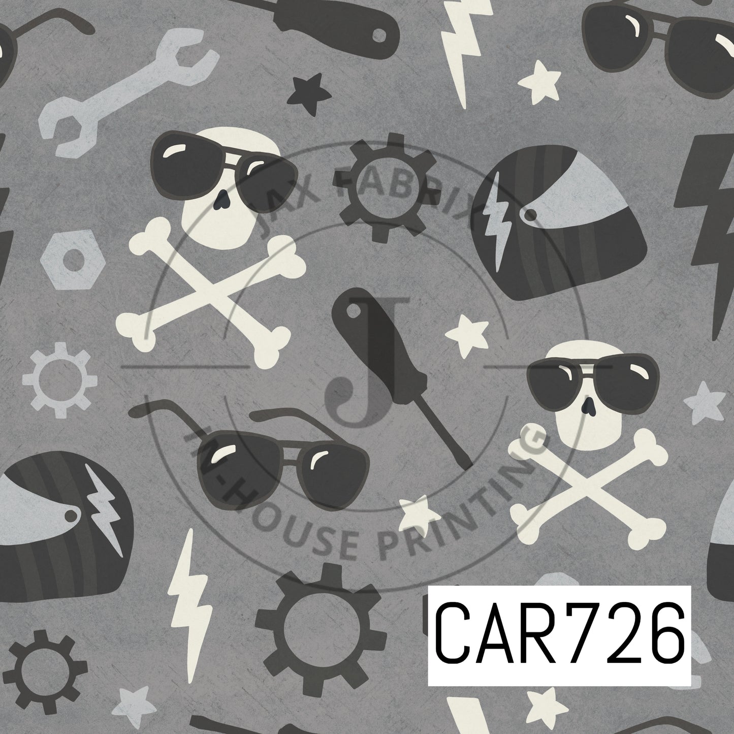 Wild Ride Icons Grey CAR726