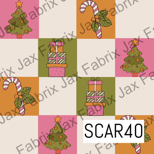 Checker Christmas SCAR40