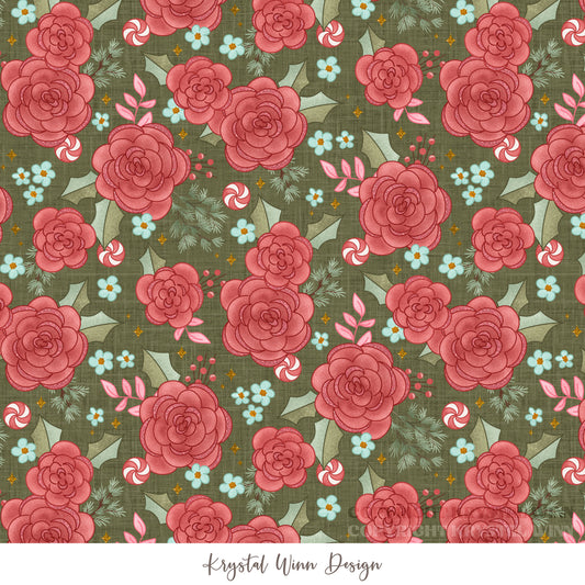 Christmas Cookie Floral Forest KW1338