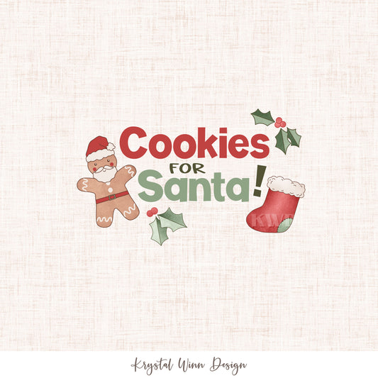 Christmas Cookie Panel KW1310