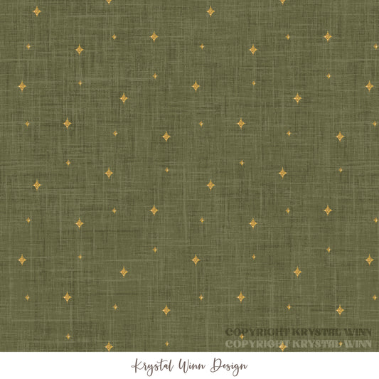 Christmas Cookie Stars Forest KW1321