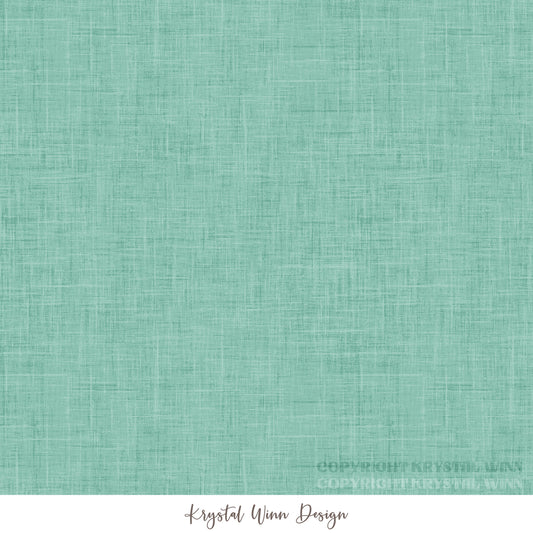 Christmas Cookie Textured Solid Teal KW1332