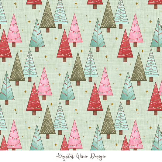 Christmas Cookie Trees Mint KW1336