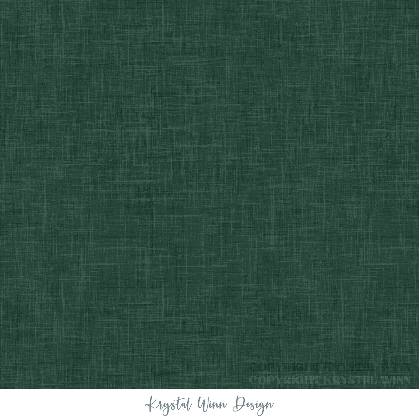 Christmas Faux Flannels Emerald KW1060