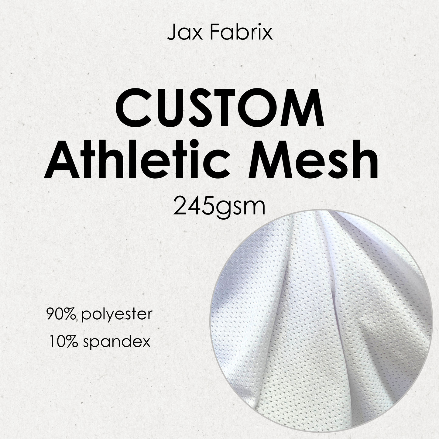 Custom Athletic Mesh 245gsm