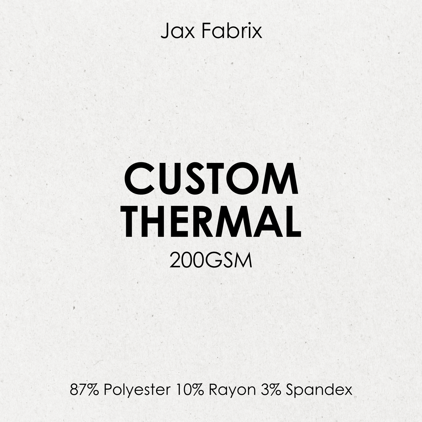 Custom Thermal *NEW*