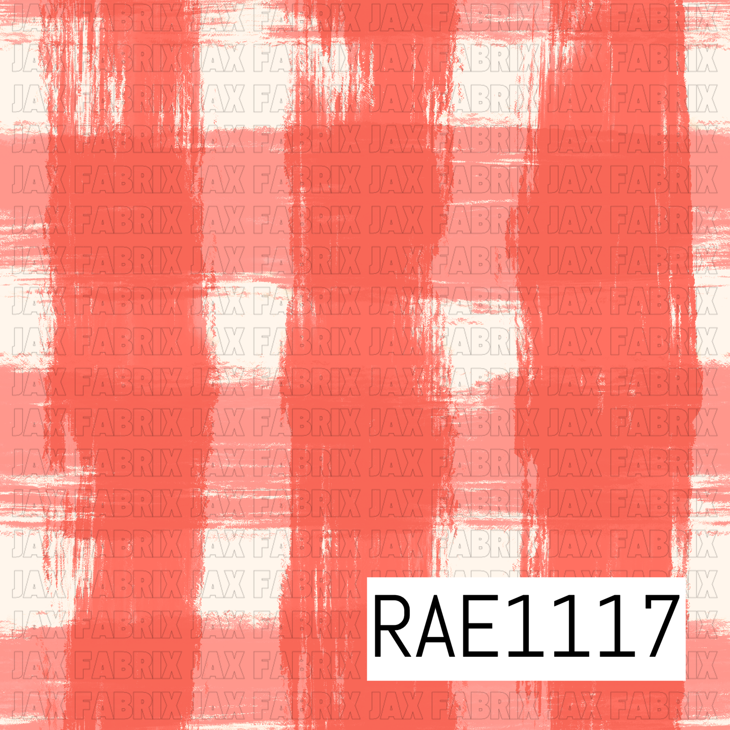 Coral Sunflower Plaid RAE1117