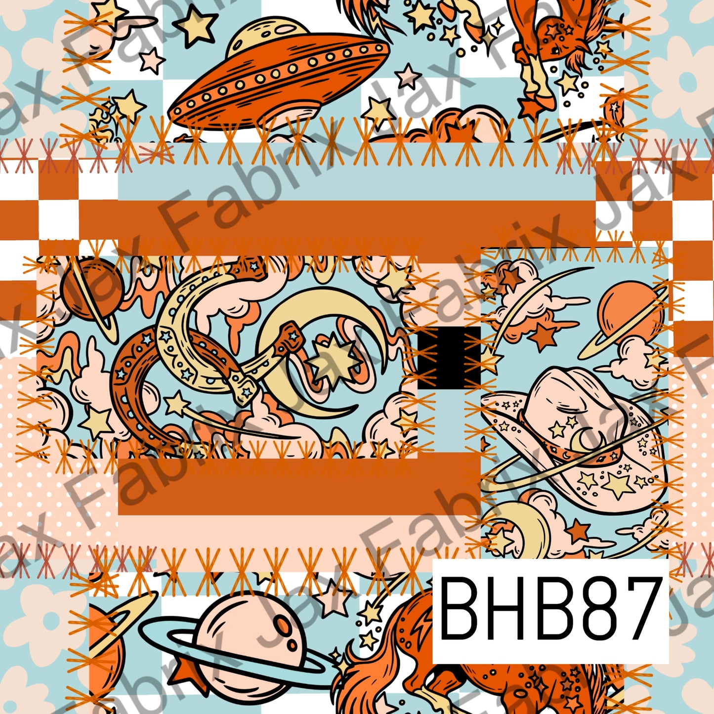 Cosmo Cowboy Patchwork BHB87