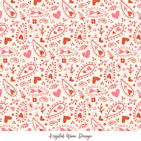 Cowboy Valentine Bandana Multi KW1431