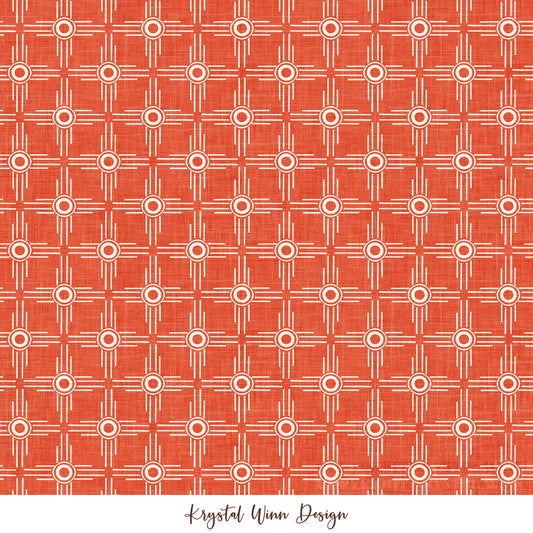 Cowboy Valentine Geo Sun Bright Red KW1417