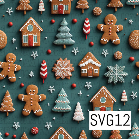 Gingerbread SVG12