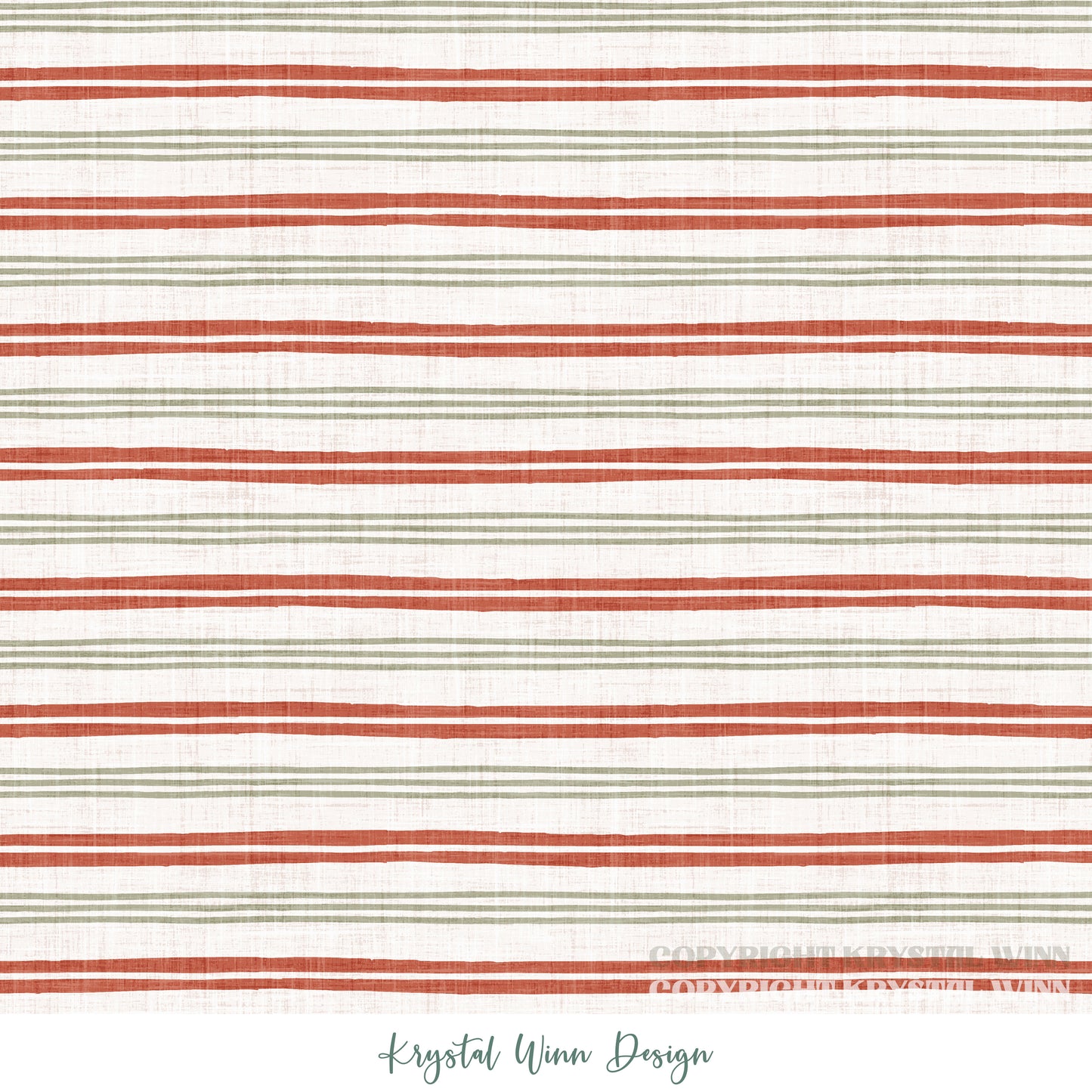 Dear Santa Candy Stripe Multi KW1377