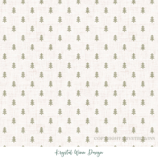 Dear Santa Mini Trees Green KW1374