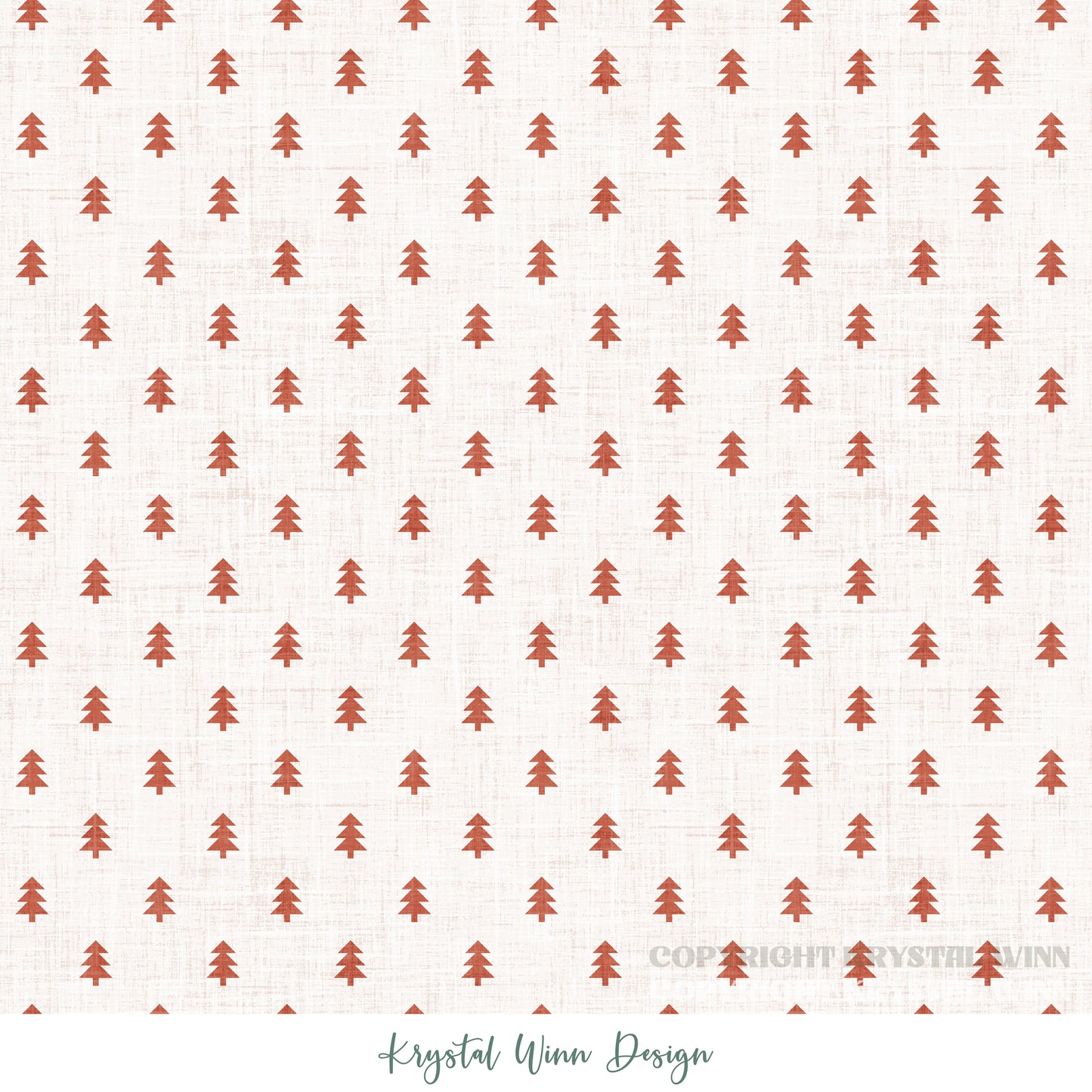 Dear Santa Mini Trees Red KW1372