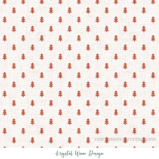Dear Santa Mini Trees Red KW1372