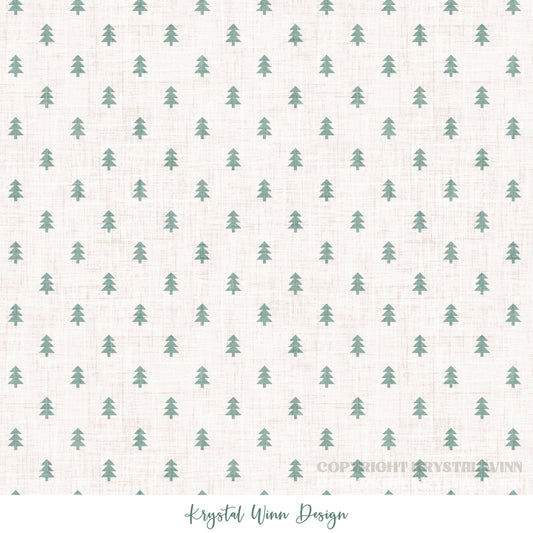 Dear Santa Mini Trees Teal KW1371