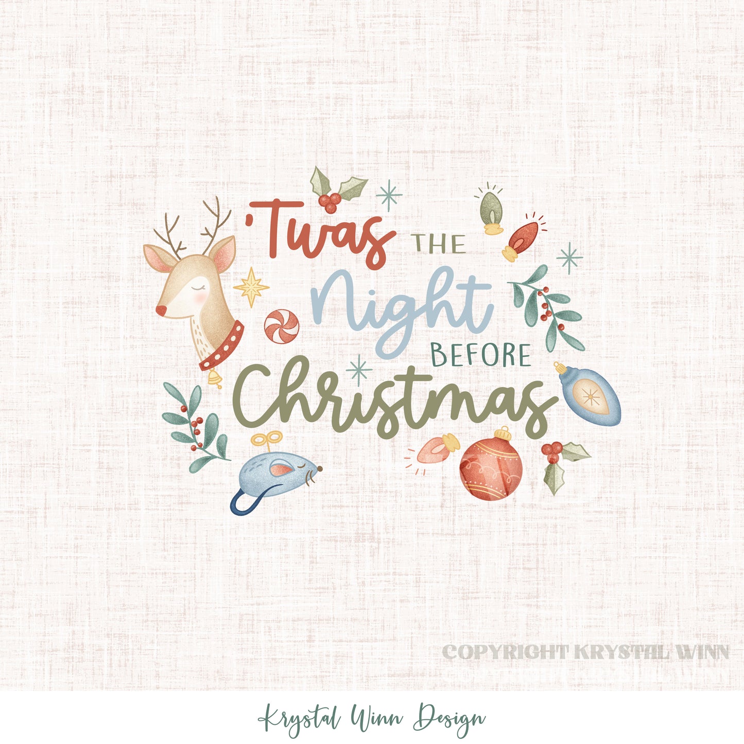 Dear Santa Panel KW1366