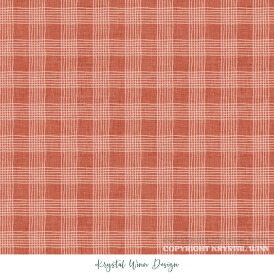 Dear Santa Plaid Red KW1359