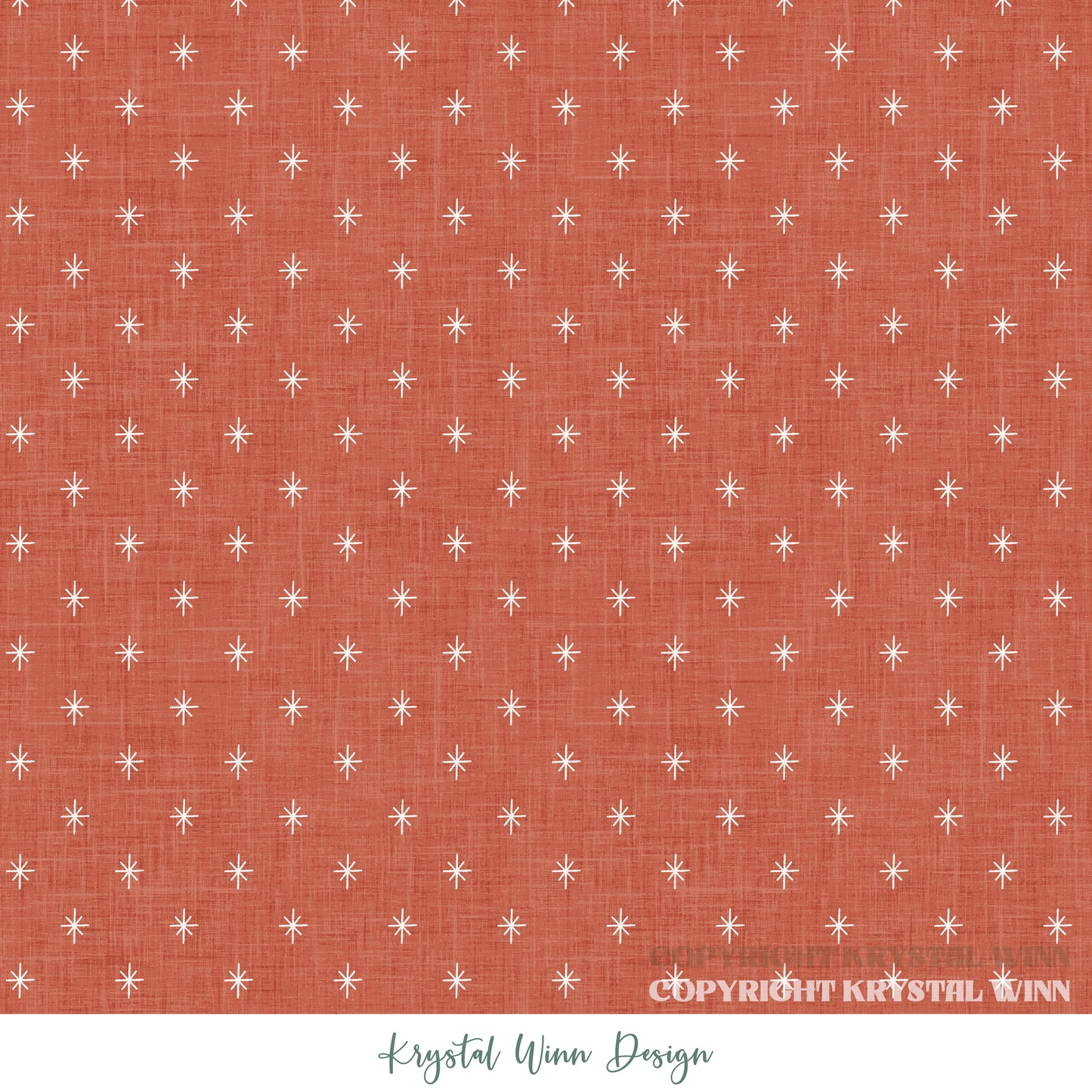 Dear Santa Star Dot Red KW1353