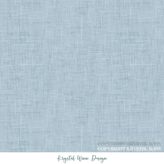 Dear Santa Textured Solid Blue KW1352