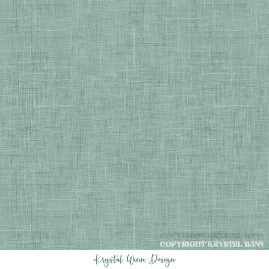 Dear Santa Textured Solid Teal KW1346