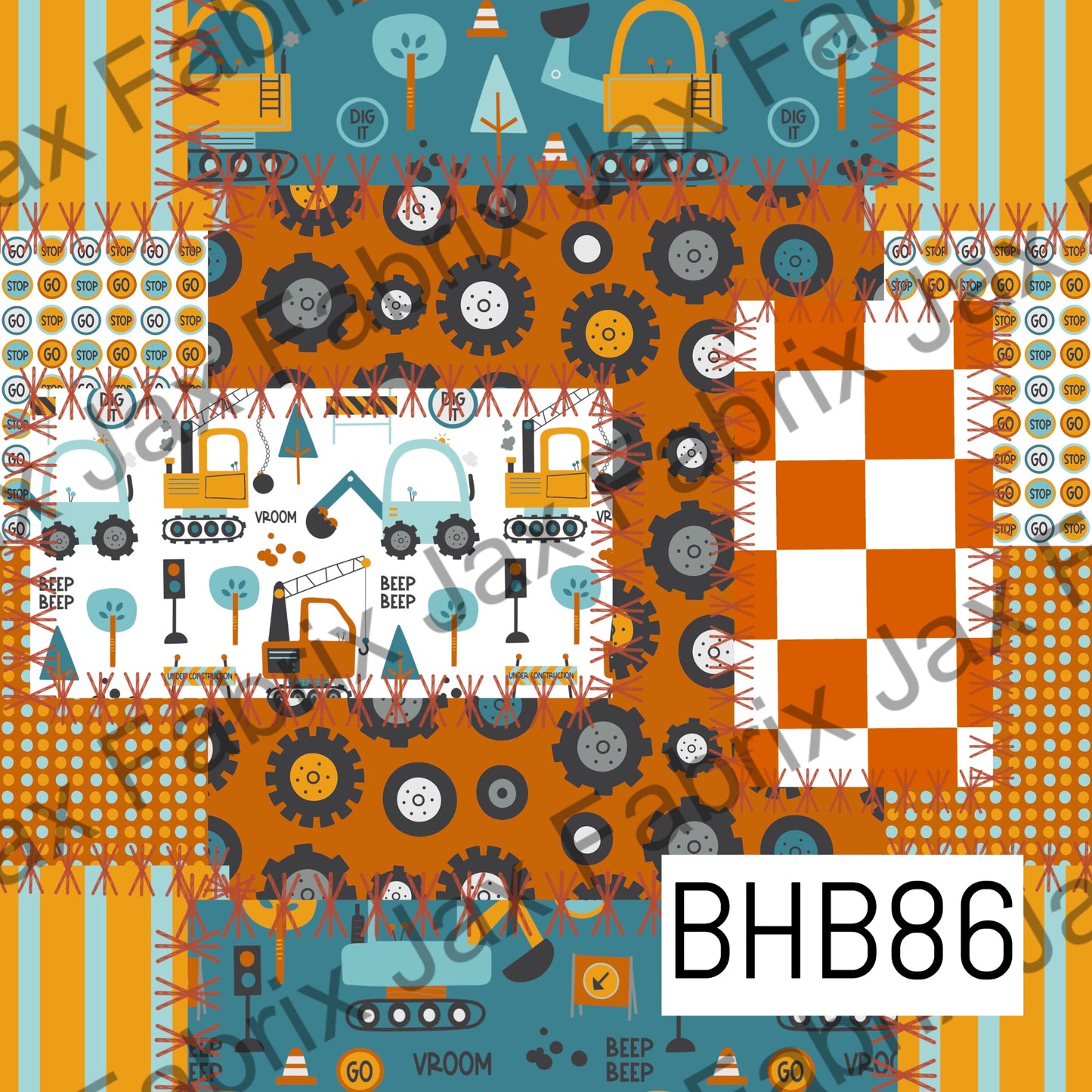 Digger Patchwork BHB86