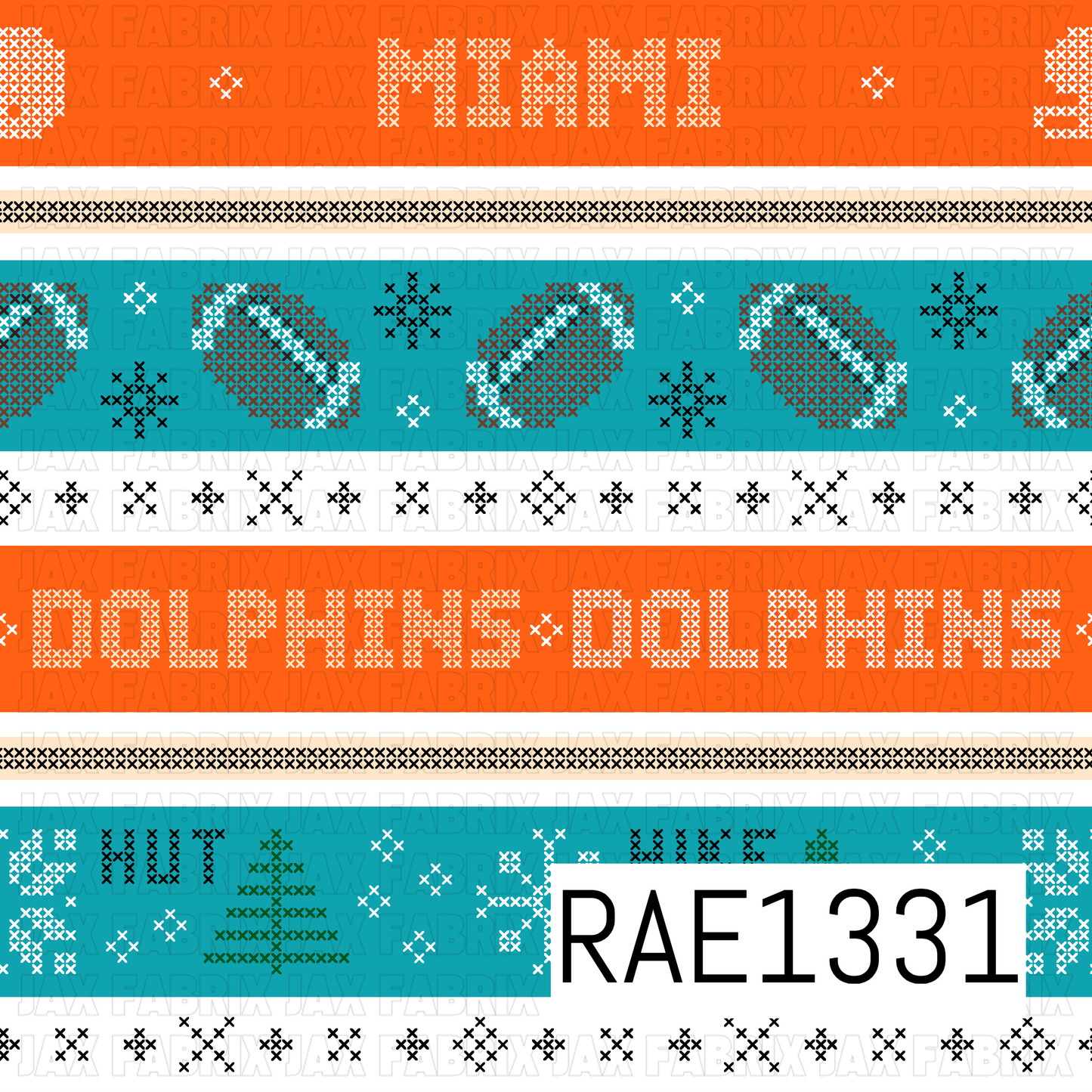 Dolphins Christmas Sweater RAE1331