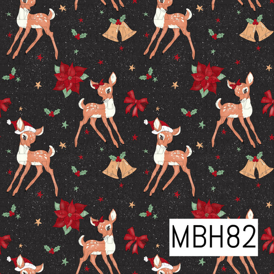 Christmas Reindeer Black MBH82