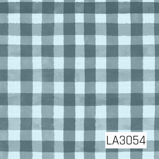 A classic watercolor gingham featuring soft dusty blue, slate blue, and creamy white checks. The hand-painted texture and gently uneven edges give this timeless plaid a cozy, vintage feel.
