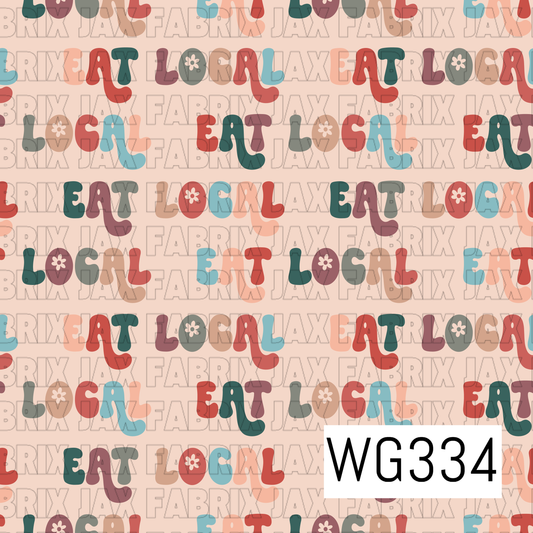 Eat Local WG334