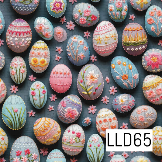 Embroidery Easter Eggs LLD65