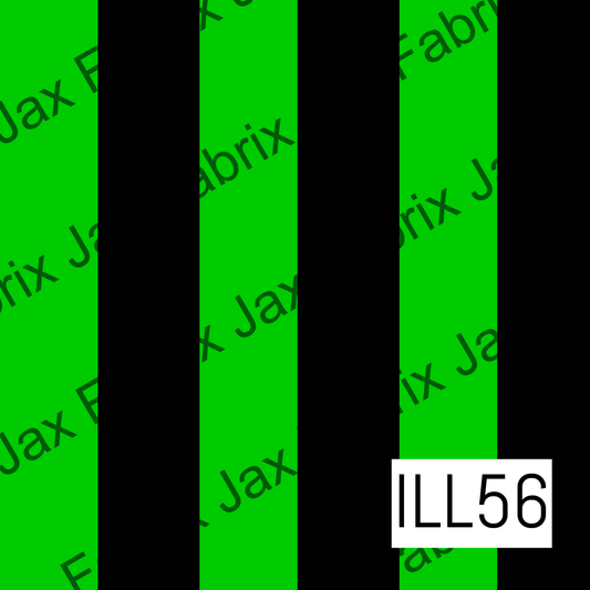 Eyeball Green Stripes ILL56