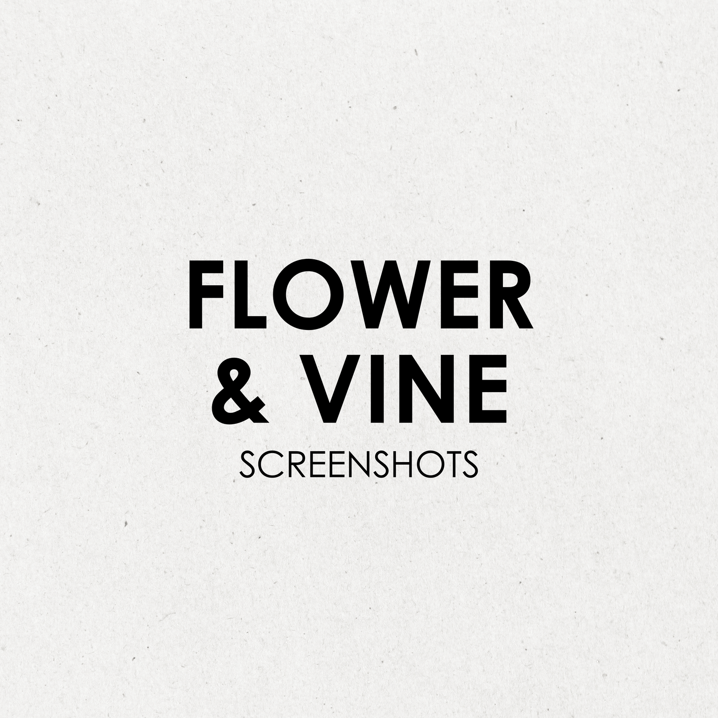 Flower & Vine Screenshots