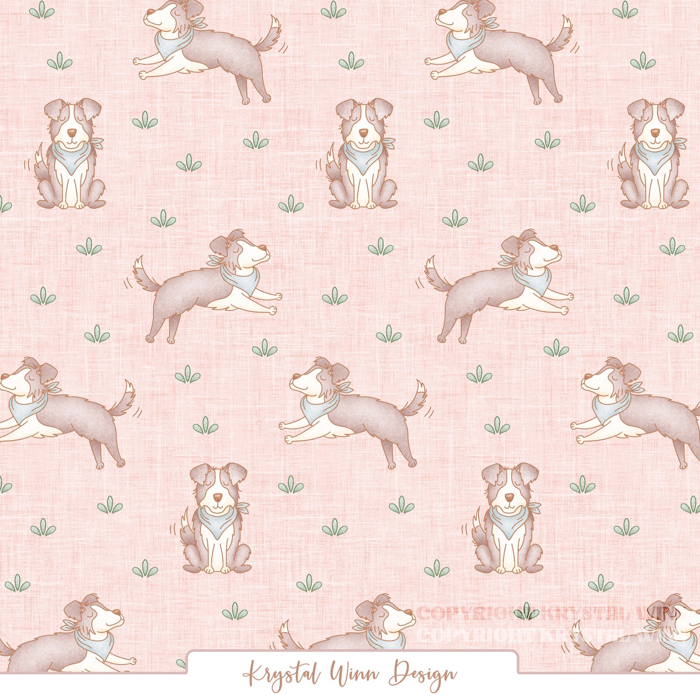 Farmyard Dogs Petal KW1473