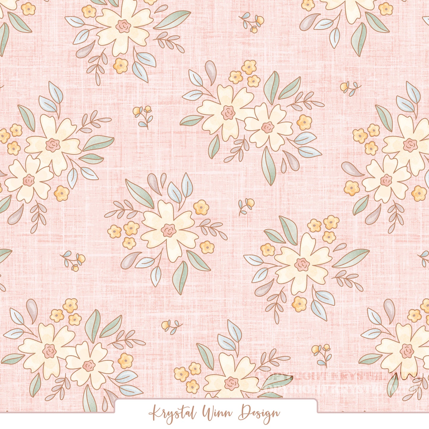 Farmyard Floral Petal KW1478