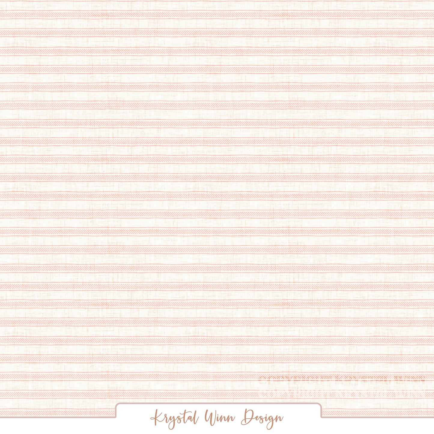 Farmyard Stripes Pink KW1447